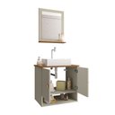 Ver imagem 3 de Gabinete Banheiro Deli Cuba Torino Prt Torn Valv Click Inox