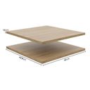 Ver imagem 5 de Módulo 45x120 2 Portas 1 Kit Prateleiras Frame CabeCasa MadeiraOriginals