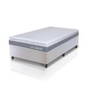 Ver mais imagens de Conjunto Box Branco Durban Cinza Espuma D28 Solteiro 96x203x57 - King House