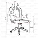 Ver imagem 2 de Cadeira gamer fortt Harbin Preta - Cgf022-p