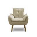 Ver imagem 5 de Kit 2 Poltronas Decorativas Opala Recepção Luxo Confortável