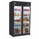 Ver imagem 1 de Refrigerador Expositor Vertical Frilux 700 Litros Preto 2 Portas de Vidro 220v Rf-020