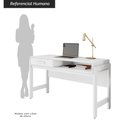 Ver imagem 5 de Escrivaninha/Mesa Escritório com 1 Gaveta e Nicho 135cm Multimóveis Crjcm-ESC001 Branco