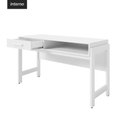 Ver imagem 4 de Escrivaninha/Mesa Escritório com 1 Gaveta e Nicho 135cm Multimóveis Crjcm-ESC001 Branco
