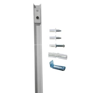 KIT TRILHO P/ PORTA CAMARÃO 1MT - BRANCO