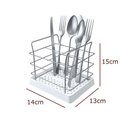 Ver imagem 2 de Porta Talheres em Aço com Fundo em Plástico - Stolf Branco