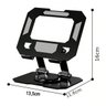 Suporte Mesa Notebook Tablet Celular 360 Graus Dobravel Aço Carbono Resistente Netbook Laptop Antide - 8
