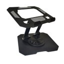 Ver imagem 3 de Suporte Mesa Notebook Tablet Celular 360 Graus Dobravel Aço Carbono Resistente Netbook Laptop Antide
