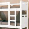 Beliche com Cama Auxiliar Jaspe Treliche Mdf Cor:branco - 2