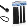 300 Abraçadeira Preta Nylon 4,8x400mm Fita Hellermann Plástica Enforca Gato Uso Profissional - 6