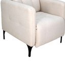 Ver imagem 7 de Poltrona Reclinável Fit 1 Estagio Bouclê Natural Matrix Cor:boucle Bege