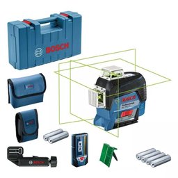 Nível a Laser de Linhas Verdes Gll 3-80 Cg com Maleta Bosch - 2