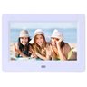 Porta Retrato Digital 7'' Som Video Controle Remoto - 6