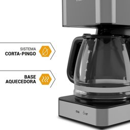 Cafeteira Philco Pcf40a 40 Cafezinhos 1,5l 950w 127v - 5 Cafeteira Philco Pcf40a 40 Cafezinhos 1,5l 950w 127v - 5