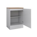 Ver imagem 6 de Balcão Planejado 1 Porta 60cm com Tampo Soho CabeCasa MadeiraOriginals Branco