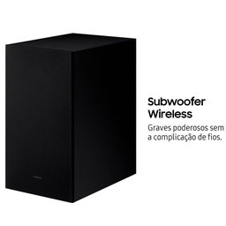 Soundbar Samsung Hw-a555 410w Bluetooth Hdmi 2.1 Canais sem Fio - 4
