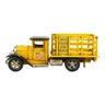 Caminhão Feira Amarelo Feirante Decorativo14.5x14x37cm Estilo Retrô - Vintage - 4