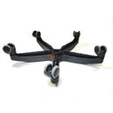 Ver imagem 3 de Estrela em Nylon Secretária Executiva Preta Rodizios Silicone