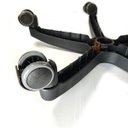 Ver imagem 6 de Estrela em Nylon Secretária Executiva Preta Rodizios Silicone