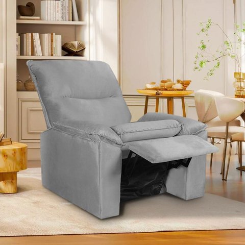 Poltrona do Papai Reclinável Copenhagen Suede