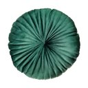 Ver imagem 2 de 2 Almofadas Redondas Rendy em Veludo Várias Cores Cor:verde Escuro