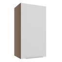 Ver imagem 1 de Armário Aéreo Madesa Stella 35 cm 1 Porta Rustic/Branco