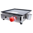 Ver imagem 3 de Kit Lanchonete Fogão Portátil 2 Bocas + Chapa 30cm e Fritadeira Profissional 2 Cubas Alcamar