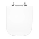 Ver imagem 1 de Assento Sanitário Poliéster para Louça Polo (deca) Aço (reb. Oculto) Branco