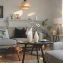 Ver imagem 3 de Kit 2 Vasos Decorativos Elegante Festa Luxo Mesa Sala Planta Flor