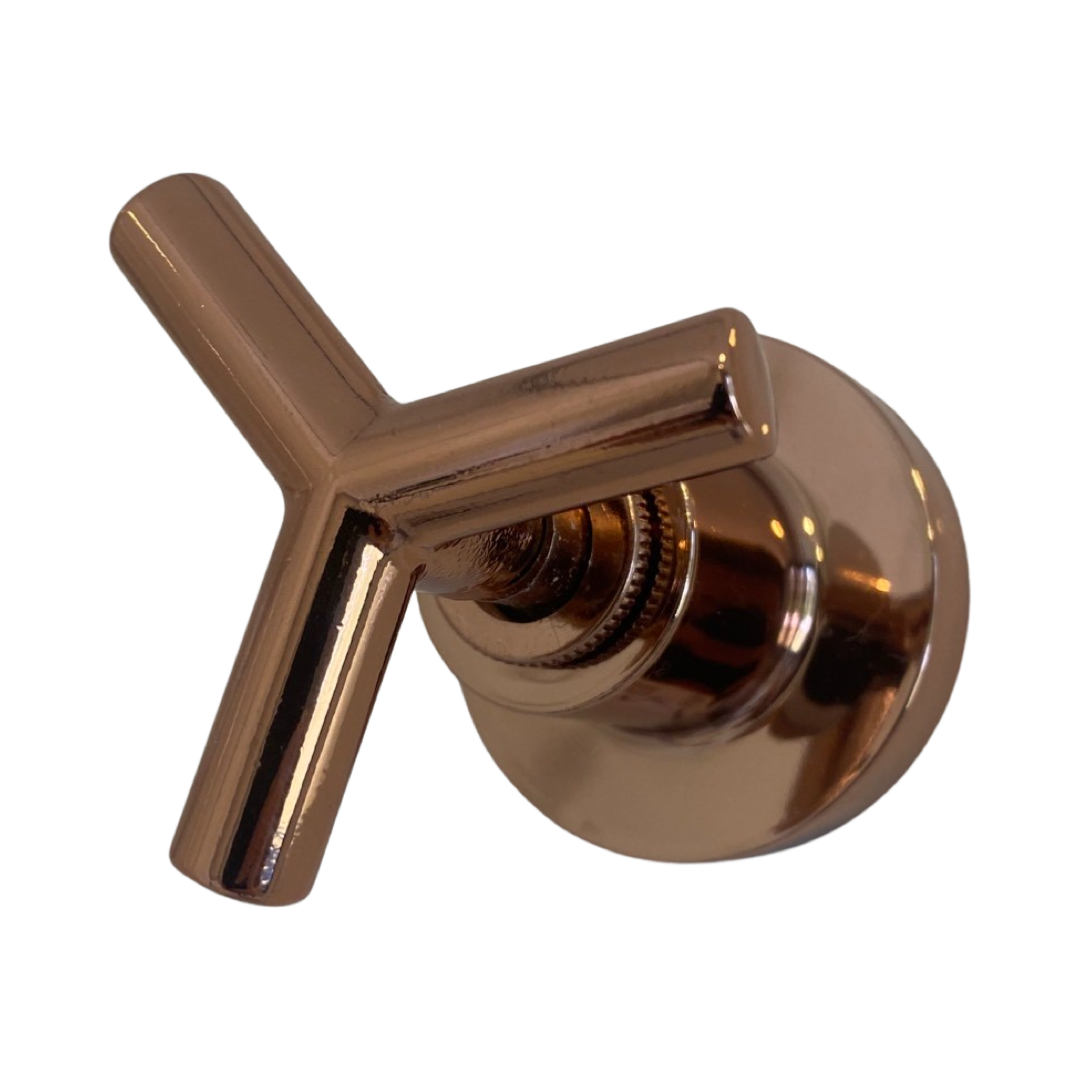 Acabamento Registro Pressão Rose Gold Brilho Padrão Deca 3/4 - 3