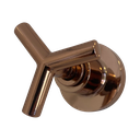 Ver imagem 3 de Acabamento Registro Pressão Rose Gold Brilho Padrão Deca 3/4