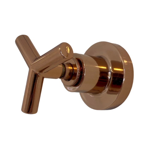 Acabamento Registro Pressão Rose Gold Brilho Padrão Deca 3/4