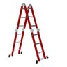 Escada Articulada 12 Degraus Edição Vermelho Escarlate 4x3 - 2