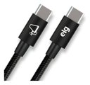Ver imagem 3 de Cabo Elg Preto Usb-c para Usb-c - Tc60b