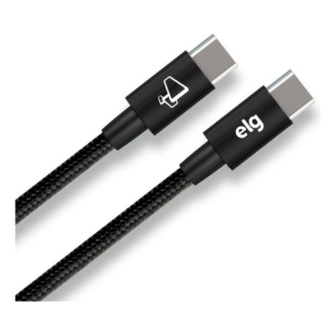 Cabo Elg Preto Usb-c para Usb-c - Tc60b