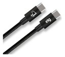 Ver imagem 1 de Cabo Elg Preto Usb-c para Usb-c - Tc60b