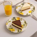 Ver imagem 3 de Kit 4 Pratos de Sobremesa Bio Limonata 21,5cm Porto Brasil Cerâmica Servir Torta