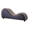 Poltrona Divã Recamier Tântrico Bege Marrom Sofá Desire - 3