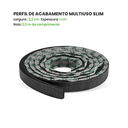 Ver imagem 4 de Perfil de Acabamento 2,5m Linear Painel Ripado Laminado de Eva Cor Black Linha Urban