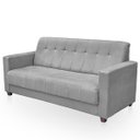 Ver imagem 5 de Sofá para Sala de Estar Moderno Confortável Veneza Suede