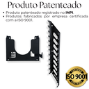 Ver imagem 2 de Suporte de Parede para Lixadeira Aço Robusto + Suporte para 12 Chaves L Painel de Ferramentas