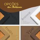Ver imagem 6 de Quadro Decorativo Flores Brancas 3D Abstratas Moldura Premium:Moldura Freijo/90X90 com Vidro Acrílic