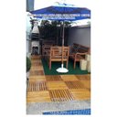 Ver imagem 4 de Deck de Madeira Modular 45x45 Cm Réguas 4 Cm sem Pintura Neonx