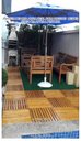 Ver imagem 4 de Deck de Madeira Modular 45x45 Cm Réguas 4 Cm sem Pintura Neonx