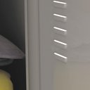 Ver imagem 3 de Armário Roupeiro Aço 12 Portas Academia Guarda Volume Trinco