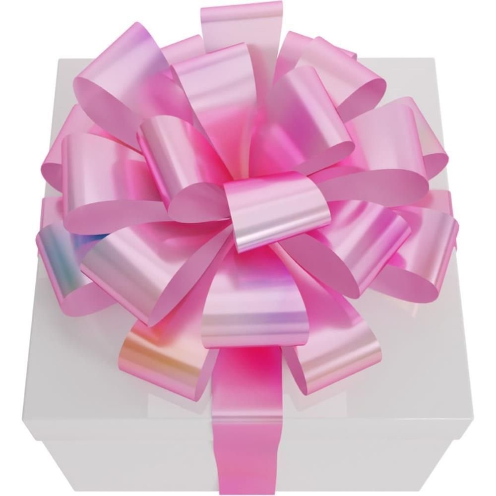 Fita Nacarada 30mmx10m Rosa Bebe Pct.c/05 - 2