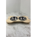 Ver imagem 4 de Comedouro Elevado Ergonômico – Osso - Pé Baixo 42x23x7