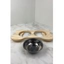 Ver imagem 3 de Comedouro Elevado Ergonômico – Osso - Pé Baixo 42x23x7