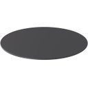 Ver imagem 1 de Tampo Preto Fosco Mdp Redondo 15 Mm 120cm Diâmetro