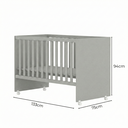 Ver imagem 3 de Berço Mini Cama 3 em 1 Americano 100% MDF Helena